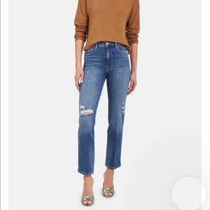 💙Frame Le sylvie slender straight-leg Jeans